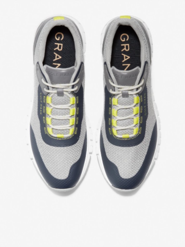 Cole Haan Men Sneaker Sleet Gray Navy 12 M